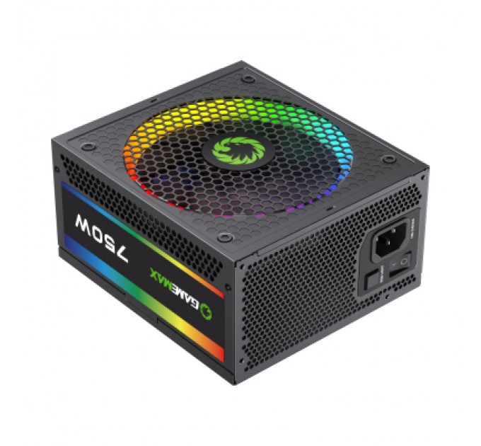 Gamemax Блок живлення Gamemax 750W (RGB 750 PRO (ATX3.03.1 PCIe5.0)