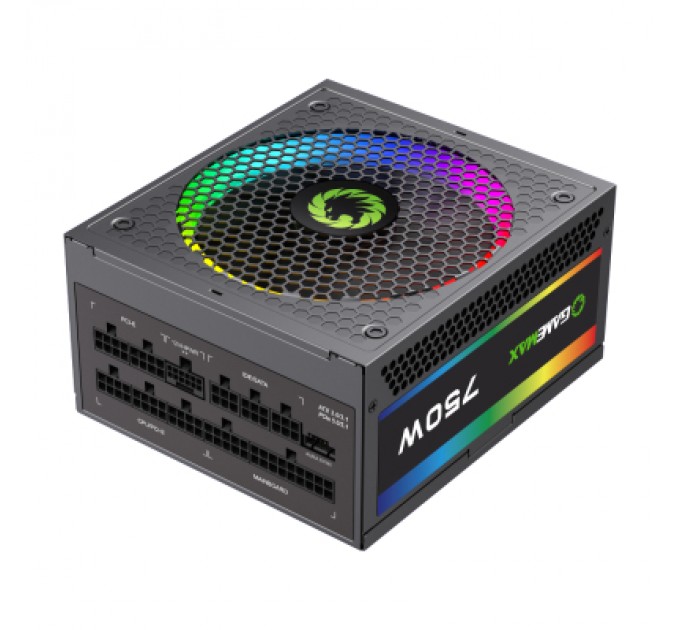Gamemax Блок живлення Gamemax 750W (RGB 750 PRO (ATX3.03.1 PCIe5.0)