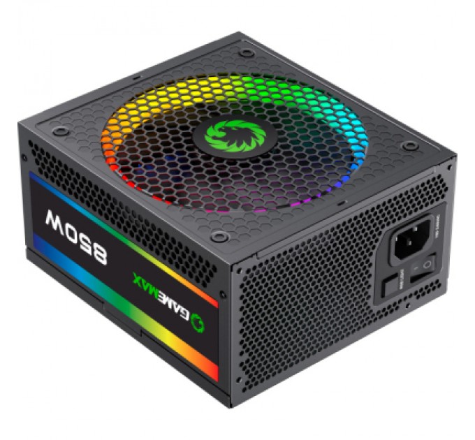 Gamemax Блок живлення Gamemax 850W (RGB 850 PRO (ATX3.03.1 PCIe5.0)