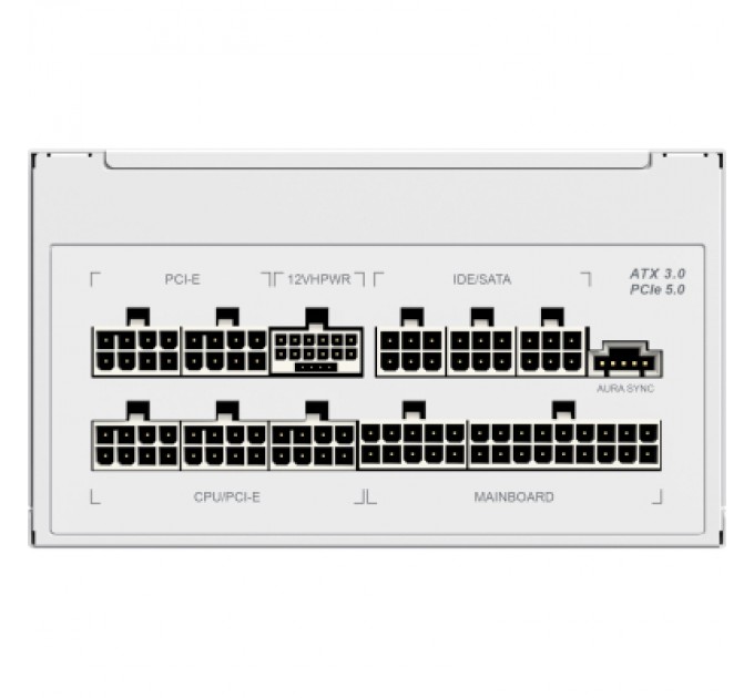 Gamemax Блок живлення Gamemax 850W (RGB 850 PRO WH (ATX3.0/3.1 PCI)