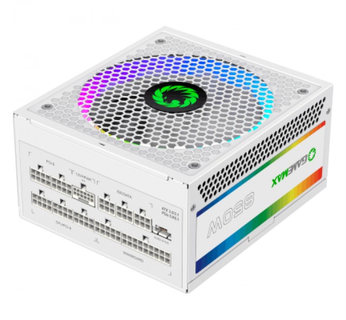Gamemax Блок живлення Gamemax 850W (RGB 850 PRO WH (ATX3.0/3.1 PCI)