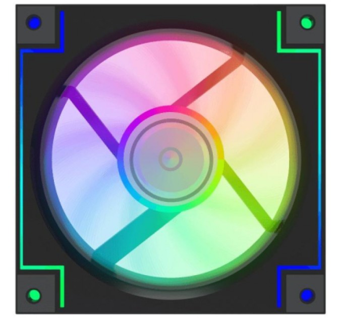 Gamemax Кулер до корпусу Gamemax RD300 BK