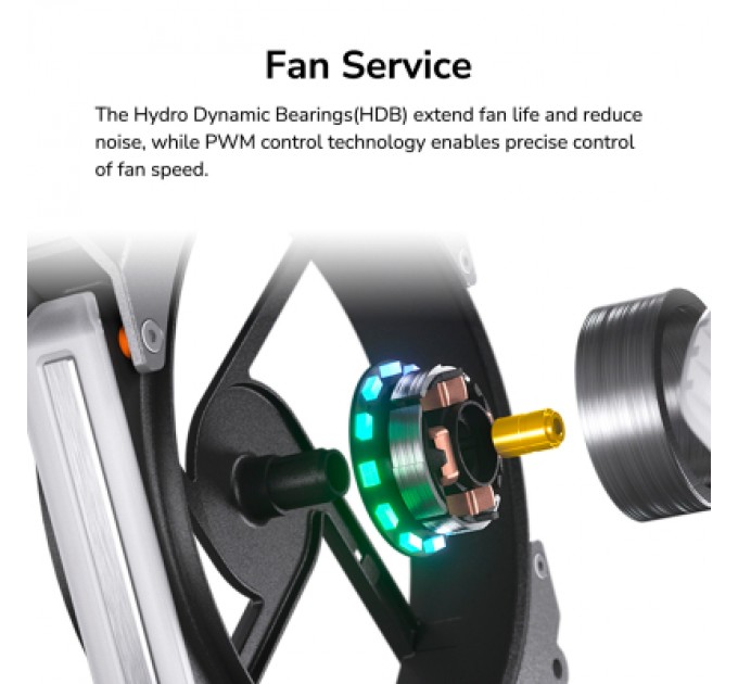 Cougar Кулер до корпусу Cougar Apolar 120 ARGB