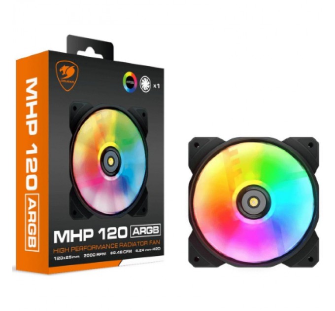 Cougar Кулер до корпусу Cougar MHP 120 ARGB