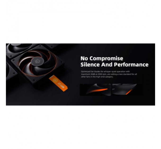 ID-Cooling Кулер до корпусу ID-Cooling Вентилятор ID-Cooling AS-120-K Trio (AS-120-K TRIO)