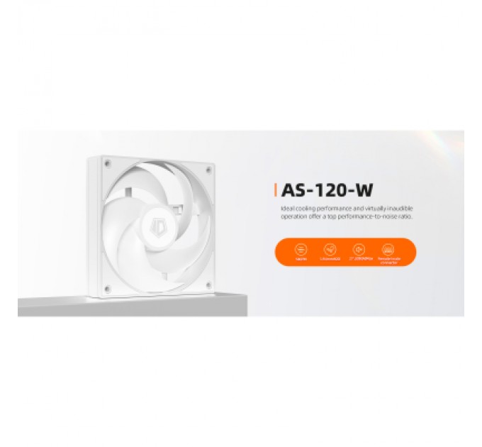 ID-Cooling Кулер до корпусу ID-Cooling Вентилятор ID-Cooling AS-120-W (AS-120-W)