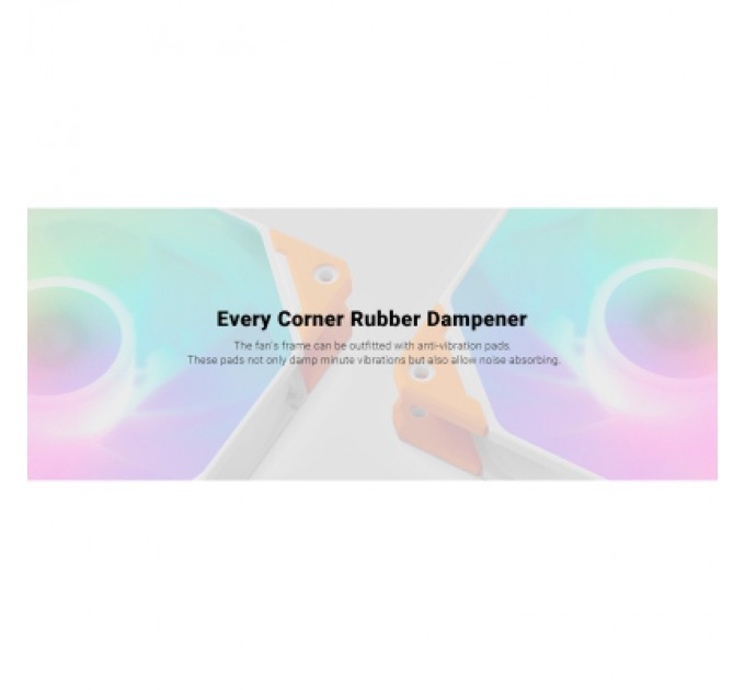 ID-Cooling Кулер до корпусу ID-Cooling Вентилятор ID-Cooling TF-12025-Pro ARGB White (TF-12025-PRO-ARGB-WHITE)