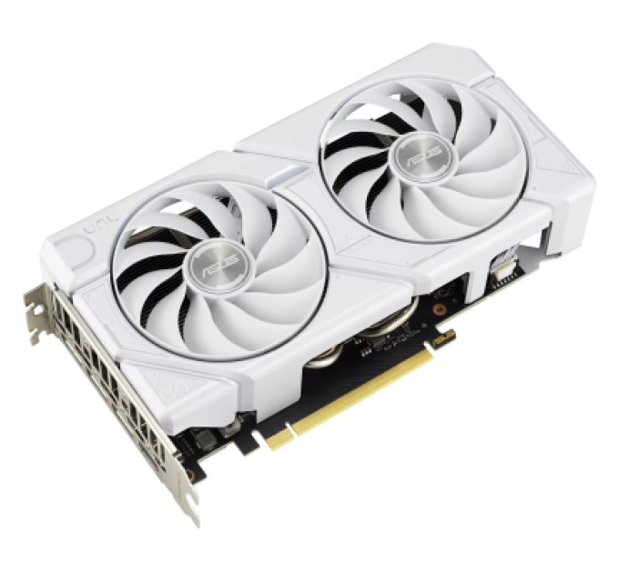 ASUS Відеокарта ASUS GeForce RTX4070 SUPER 12Gb DUAL OC WHITE EVO (DUAL-RTX4070S-O12G-EVO-WHITE)