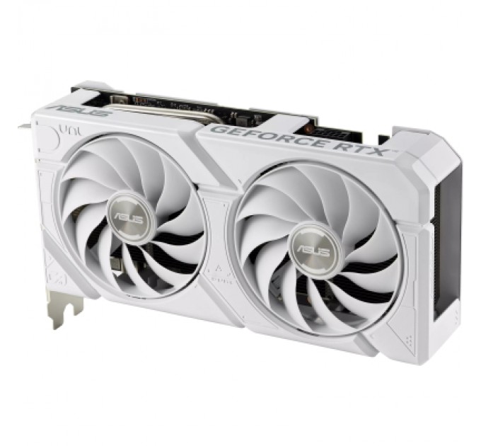 ASUS Відеокарта ASUS GeForce RTX4070 SUPER 12Gb DUAL OC WHITE EVO (DUAL-RTX4070S-O12G-EVO-WHITE)