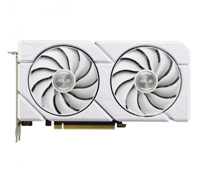 ASUS Відеокарта ASUS GeForce RTX4070 SUPER 12Gb DUAL OC WHITE EVO (DUAL-RTX4070S-O12G-EVO-WHITE)