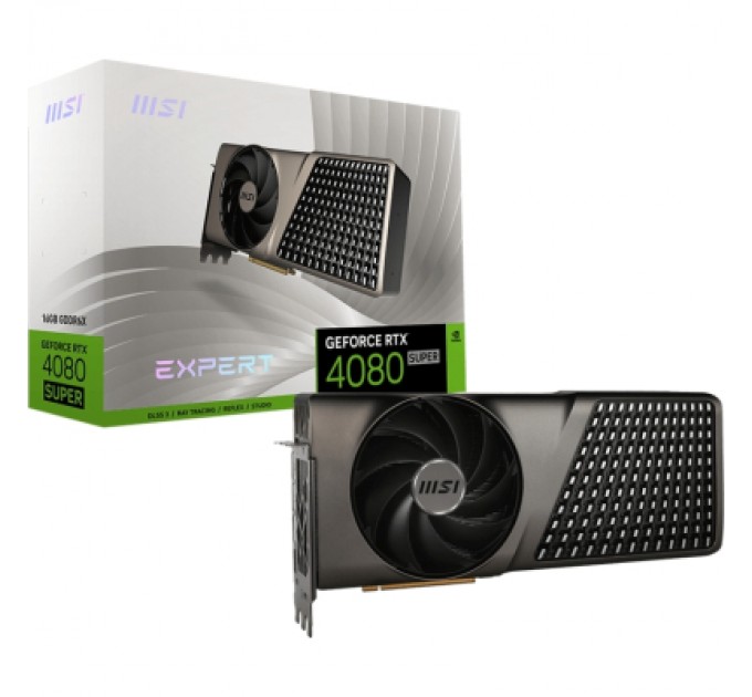MSI Відеокарта MSI GeForce RTX4080 SUPER 16GB EXPERT (RTX 4080 SUPER 16G EXPERT)