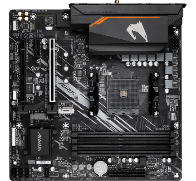 GIGABYTE Материнська плата GIGABYTE B550M AORUS ELITE AX