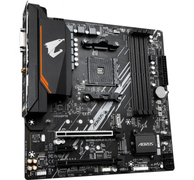 GIGABYTE Материнська плата GIGABYTE B550M AORUS ELITE AX