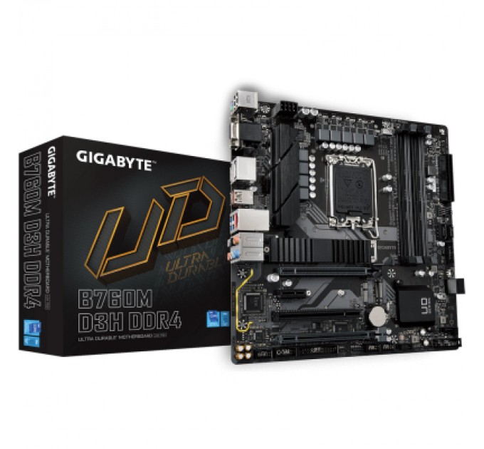 GIGABYTE Материнська плата GIGABYTE B760M D3H DDR4