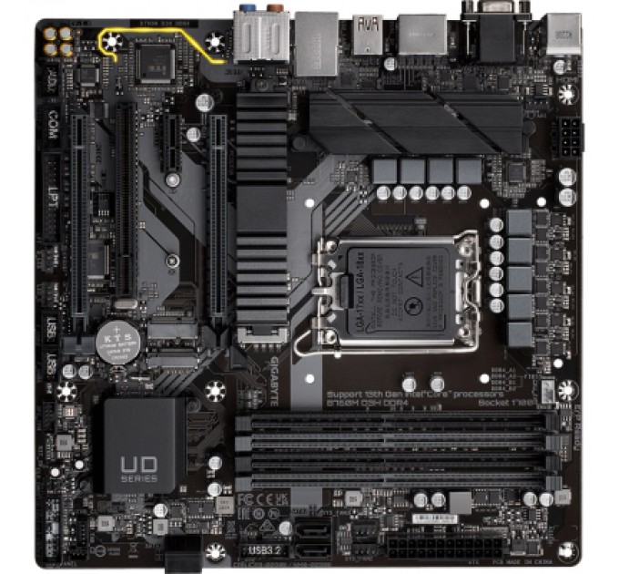 GIGABYTE Материнська плата GIGABYTE B760M D3H DDR4