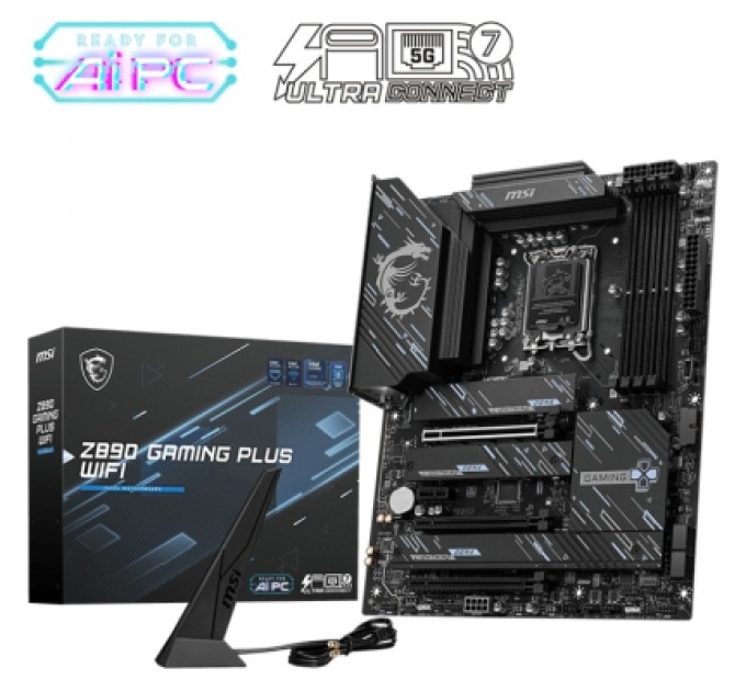MSI Материнська плата MSI Z890 GAMING PLUS WIFI