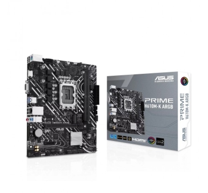 ASUS Материнська плата ASUS PRIME H610M-K ARGB
