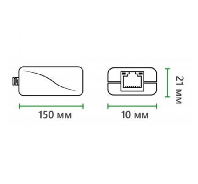 Greenvision Адаптер PoE Greenvision POE 48-12V (6545)