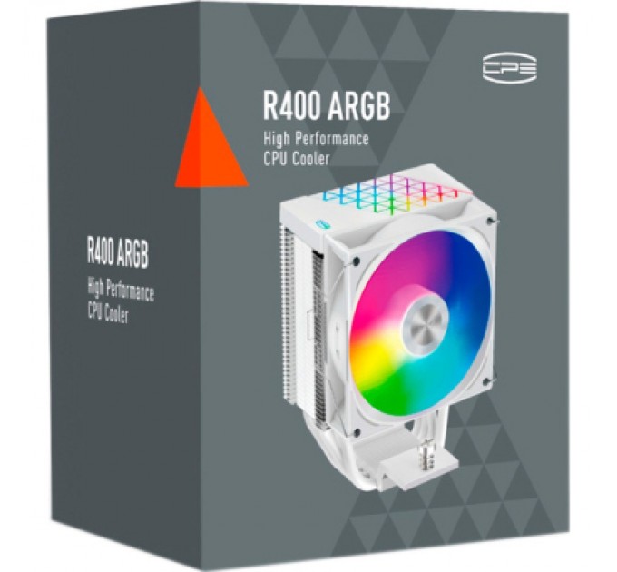 PcCooler Кулер до процесора PcCooler R400 ARGB WH