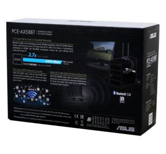 ASUS Мережева карта Wi-Fi ASUS PCE-AX58BT