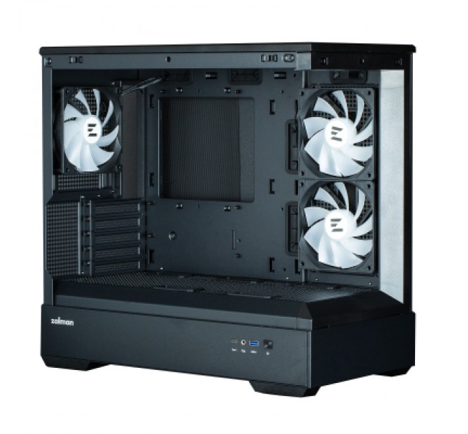 Zalman Корпус Zalman P30 black (P30BLACK)
