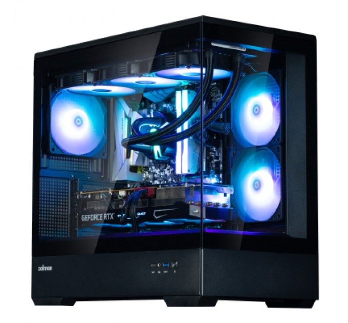 Zalman Корпус Zalman P30 black (P30BLACK)