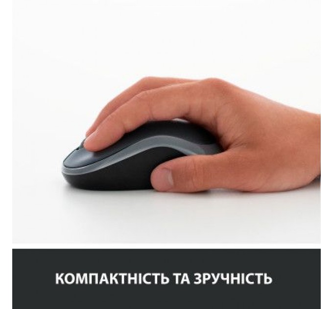 Logitech Мишка Logitech M185 red (910-002240)