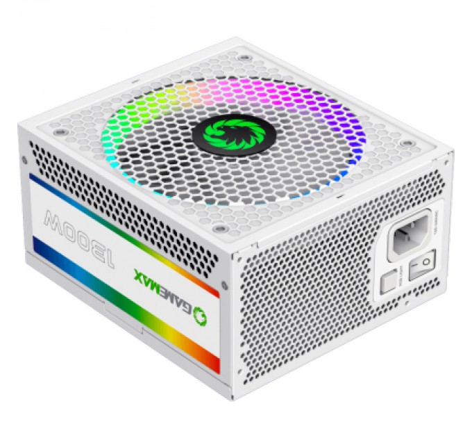 Gamemax Блок живлення Gamemax 1300W RGB-1300 WH (RGB-1300 WH (ATX3.0/3.1 PCIe5.)
