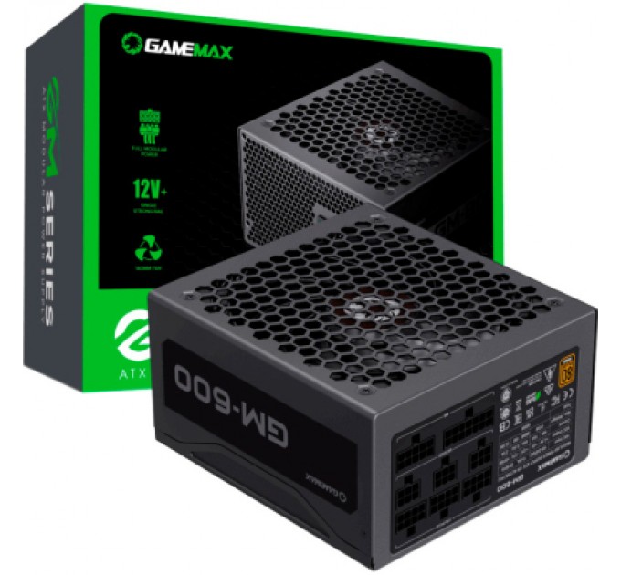 Gamemax Блок живлення Gamemax 600W GM-600 Modular (GM-600 Modular)