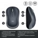 Logitech Мишка Logitech M185 swift grey (910-002238)