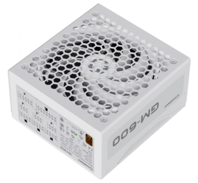 Gamemax Блок живлення Gamemax 600W GM-600 Modular white (GM-600 Modular white)