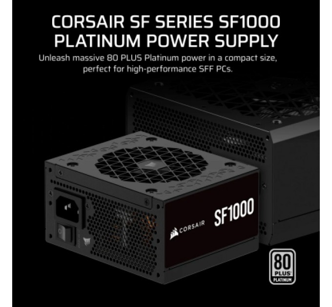 Corsair Блок живлення Corsair 1000W SF1000 (CP-9020257-EU)
