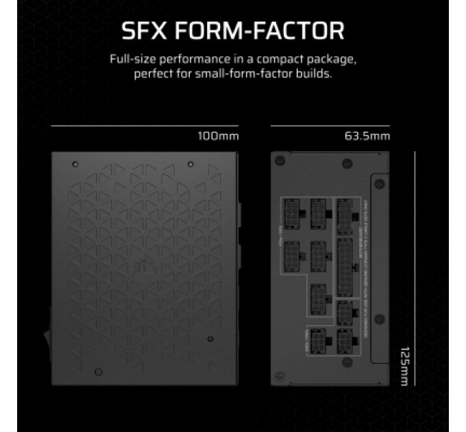 Corsair Блок живлення Corsair 1000W SF1000 (CP-9020257-EU)