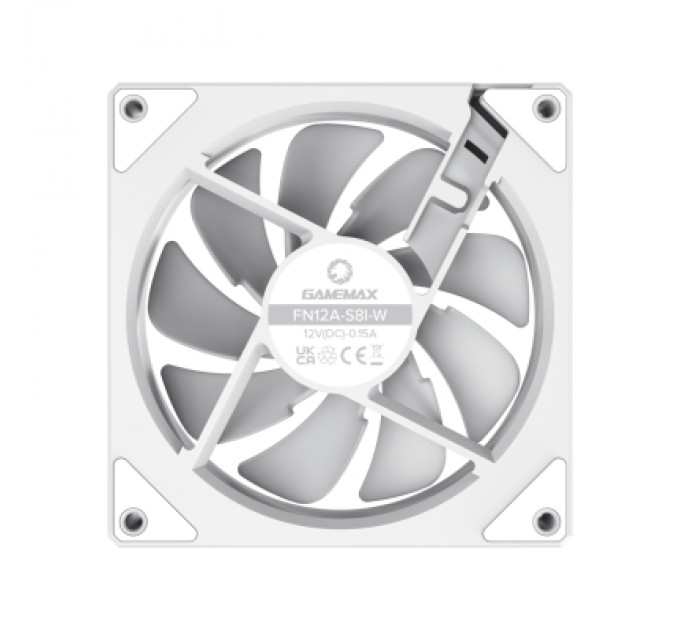 Gamemax Кулер до корпусу Gamemax FN12A-S8I-W