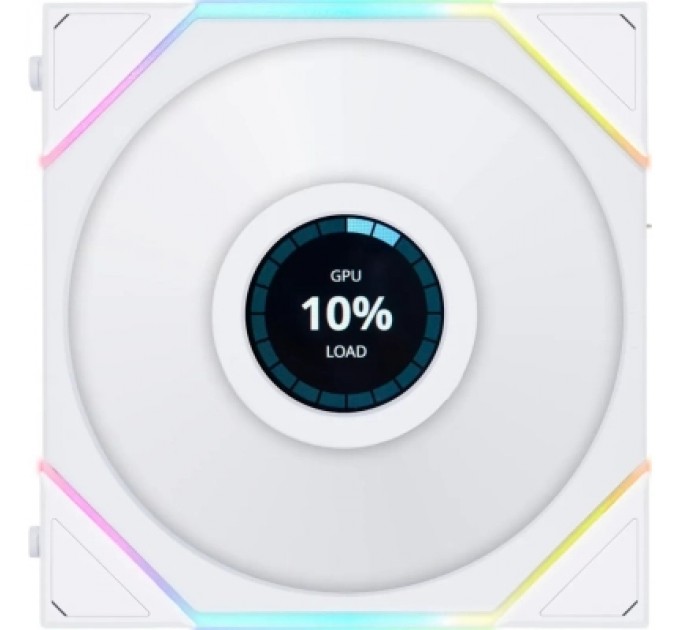 Lian Li Кулер до корпусу Lian Li Reverse TL LCD 120-3, White (G99.12RTLLCD3W.00)