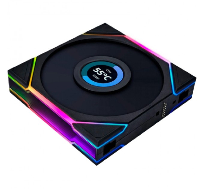 Lian Li Кулер до корпусу Lian Li Reverse TL LCD 140-1, Black (G99.14RTLLCD1B.00)