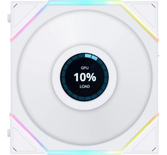 Lian Li Кулер до корпусу Lian Li Reverse TL LCD 140-1, White (G99.14RTLLCD1W.00)