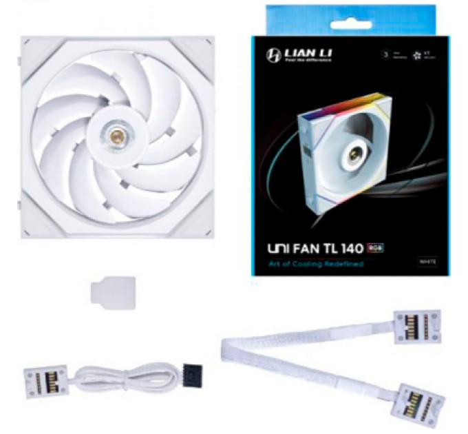 Lian Li Кулер до корпусу Lian Li TL 140-1, White (G99.14TL1W.00)