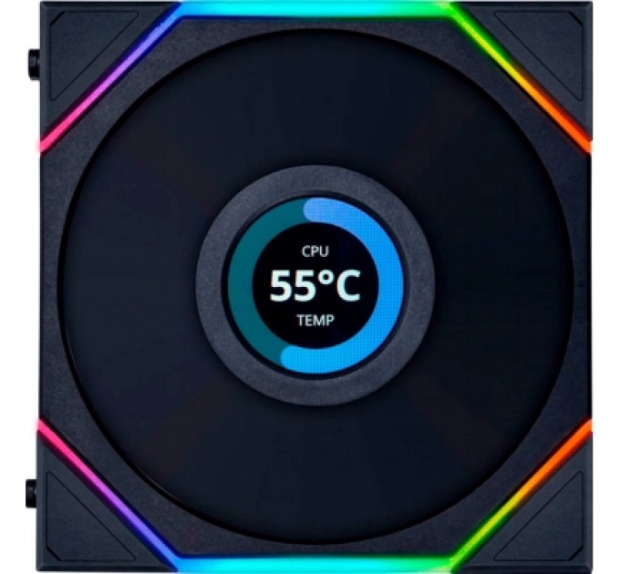 Lian Li Кулер до корпусу Lian Li TL LCD 140-1, Black (G99.14TLLCD1B.00)