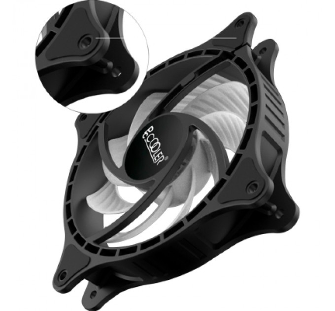 PcCooler Кулер до корпусу PcCooler FX 120 ARGB