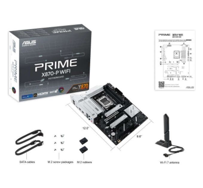ASUS Материнська плата ASUS PRIME X870-P WIFI