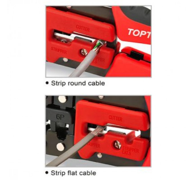 Toptul Інструмент Toptul для обжиму RJ11/RJ12/RJ45 (DKAC2420)