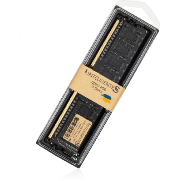 INTELIGENTES Модуль пам'яті для комп'ютера DDR3L 4GB 1333 MHz INTELIGENTES (IU3AFA1/4)
