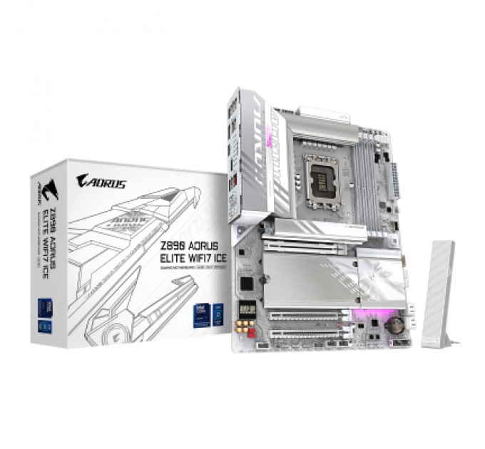 GIGABYTE Материнська плата GIGABYTE Z890 AORUS ELITE WIFI7 ICE