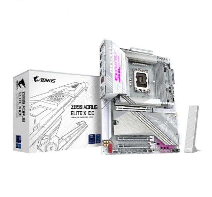 GIGABYTE Материнська плата GIGABYTE Z890 AORUS ELITE X ICE
