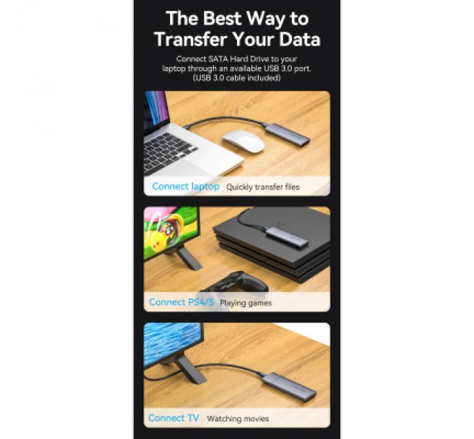 Vention Кишеня зовнішня Vention SSD M.2 (NGFF) B&M-key USB Type-C 3.2 (KPFH0)