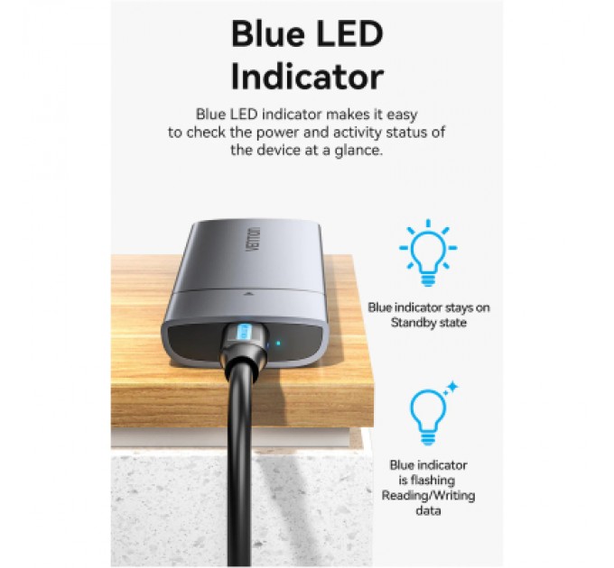 Vention Кишеня зовнішня Vention SSD M.2 (NGFF) B&M-key USB Type-C 3.2 (KPFH0)