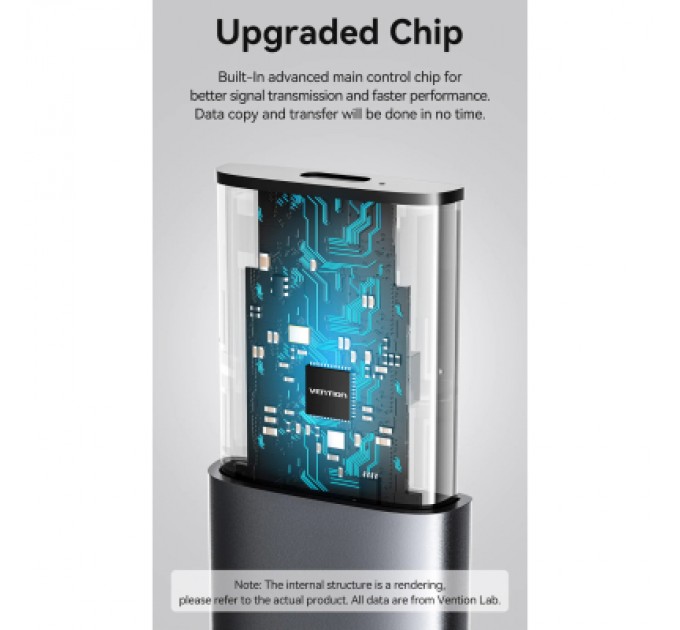 Vention Кишеня зовнішня Vention SSD M.2 (NGFF) B&M-key USB Type-C 3.2 (KPFH0)