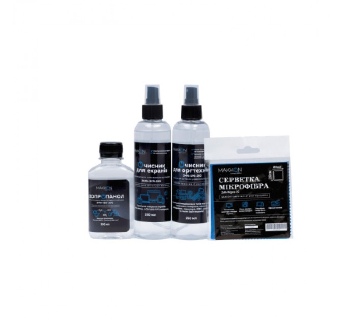 Makkon Рідина для очистки Makkon ISOPROPANOL 99.7, 200ml (ZMN-ISO-200)