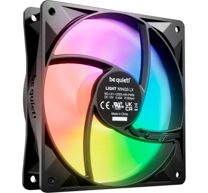 Be quiet! Кулер до корпусу Be quiet! LIGHT WINGS LX 120mm PWM high-speed в комп (BL124)